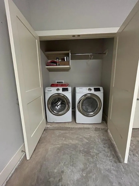 2209 Willow Street, Unit B Austin, TX 78702 - Photo 10 of 16 a utility room with dryer and washer