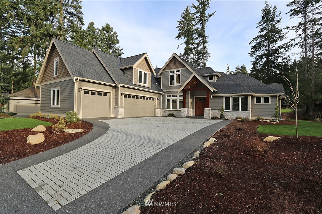 8826 Goshawk Road Blaine, WA 98230 - Photo 1 of 24 front view of a house with a yard
