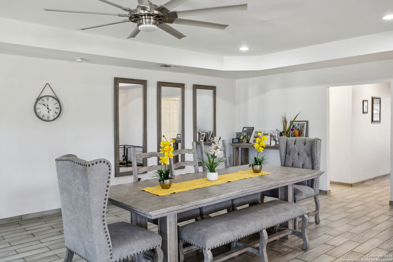 2355 Stuart Road Adkins, TX 78101 - Photo 15 of 46 a view of a dining room with furniture