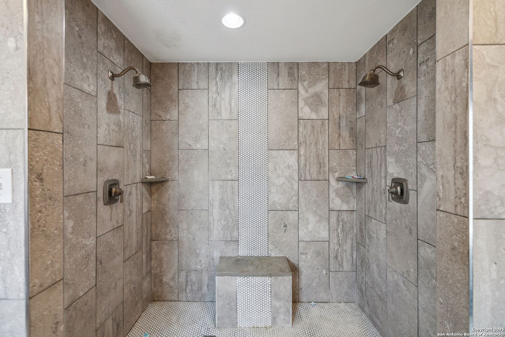 2355 Stuart Road Adkins, TX 78101 - Photo 25 of 46 a bathroom with a shower and a toilet