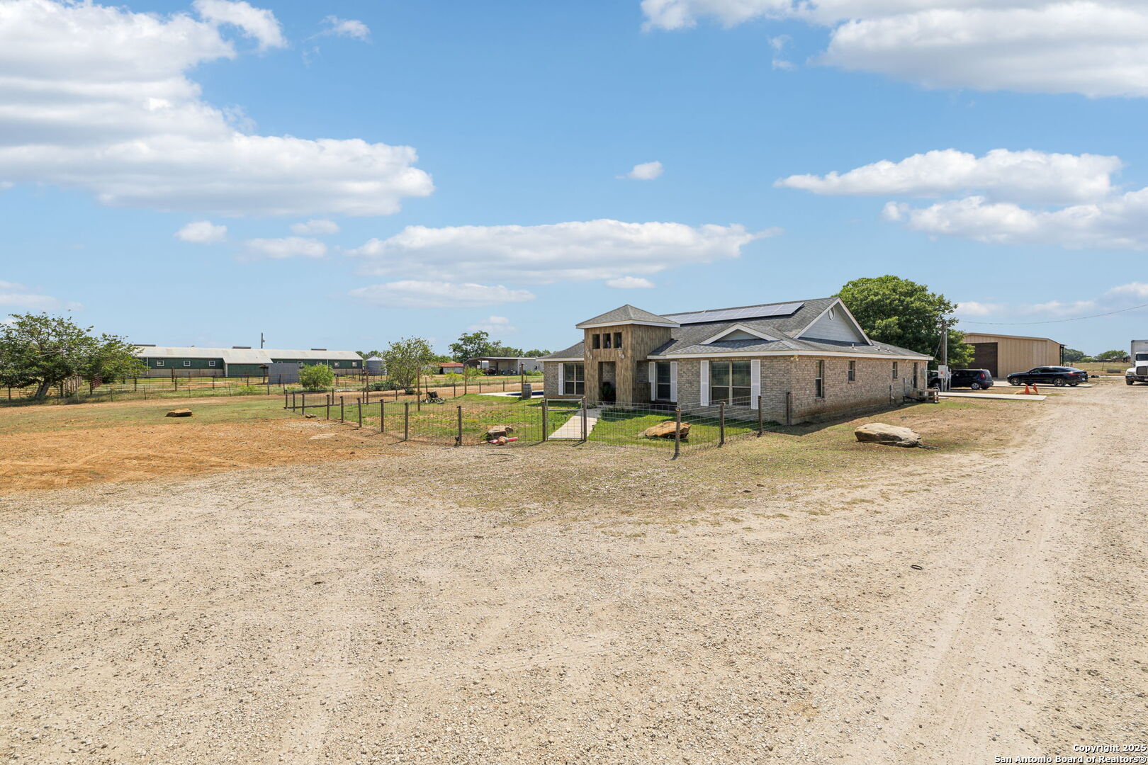 2355 Stuart Road Adkins, TX 78101 - Photo 33 of 46 a view of a lake with houses