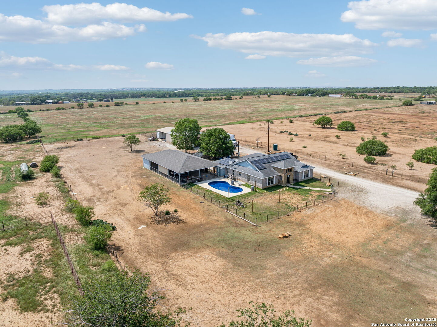 2355 Stuart Road Adkins, TX 78101 - Photo 39 of 46 a view of a lake with beach and city