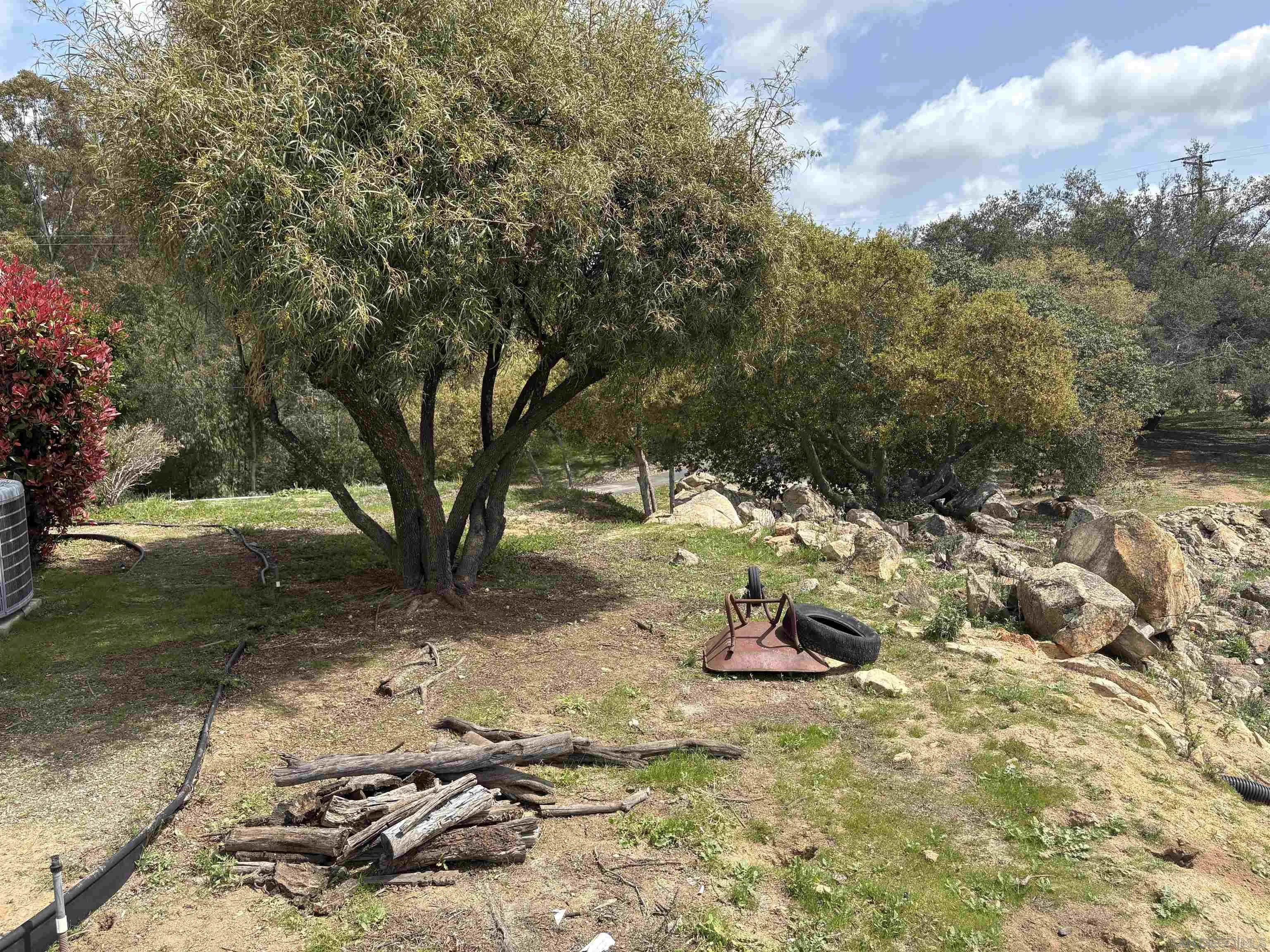 6702 Rainbow Heights Road Rainbow, CA 92028 - Photo 10 of 37 a backyard of a house with table and chairs