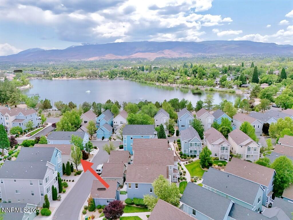 2180 Alamo Square Way Reno, NV 89509 - Photo 28 of 34 an aerial view of a city with lake view