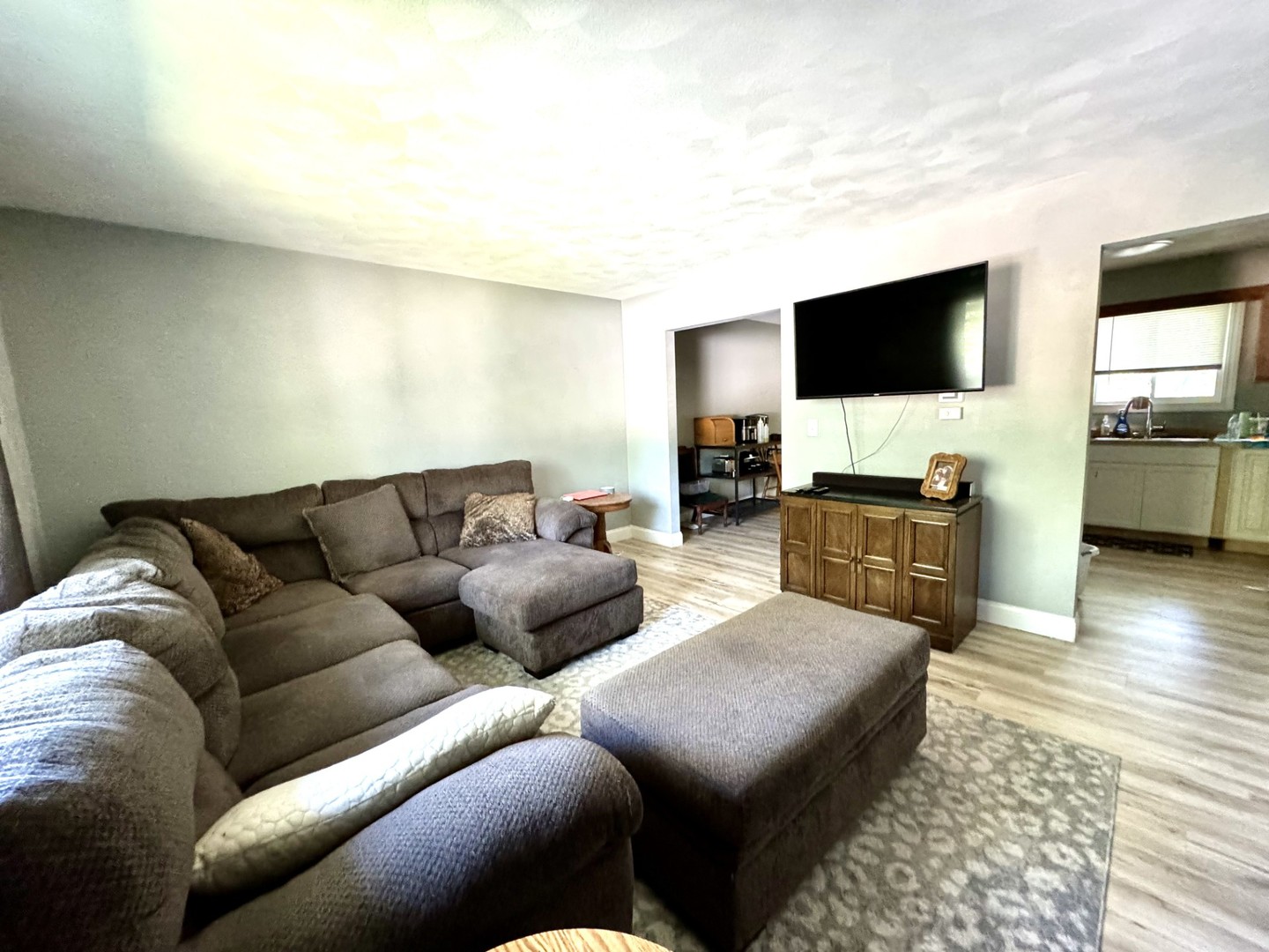 1015 South Maple Street Bloomington, IL 61701 - Photo 2 of 20 a living room with furniture and a flat screen tv