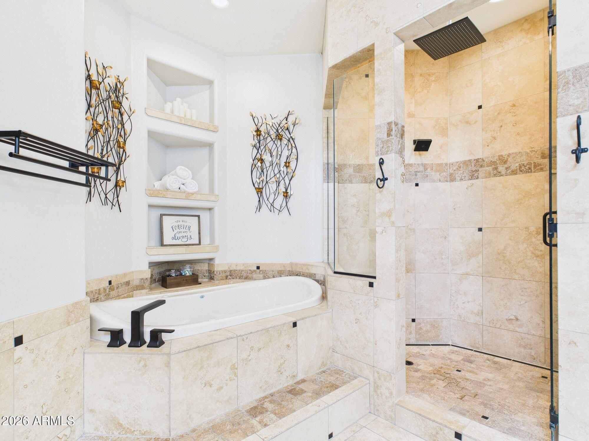 1006 West Rock Springs Circle Payson, AZ 85541 - Photo 14 of 35 a bathroom with a tub sink and mirror