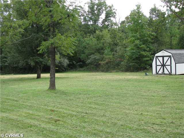 3337 Pleasants Road Powhatan, VA 23139 - Photo 4 of 10 Yard/Garden - Back of lot - open with privacy