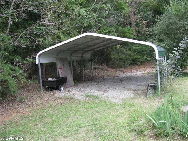 3337 Pleasants Road Powhatan, VA 23139 - Photo 9 of 10 Parking Lot/Garage - Detached 2 car carport conveys with the house. No one needs to park in the weather!