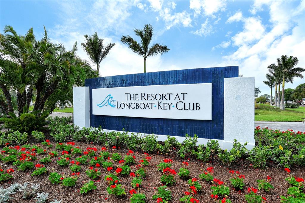 250 Sands Point Road, Unit 5101 Longboat Key, FL 34228 - Photo 23 of 42 a sign on the side of the building