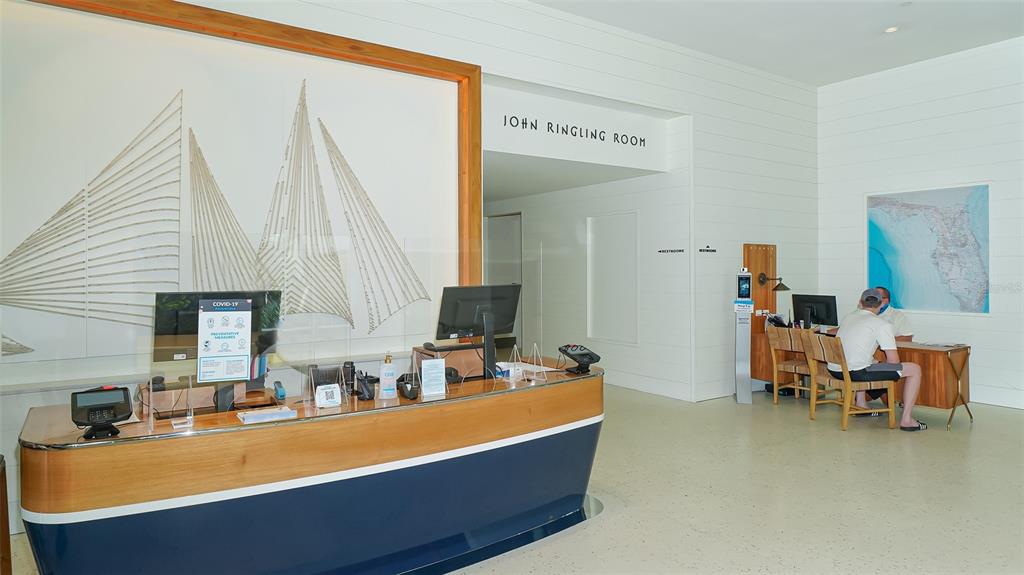 250 Sands Point Road, Unit 5101 Longboat Key, FL 34228 - Photo 29 of 42 a view of a kitchen with kitchen island and a sink
