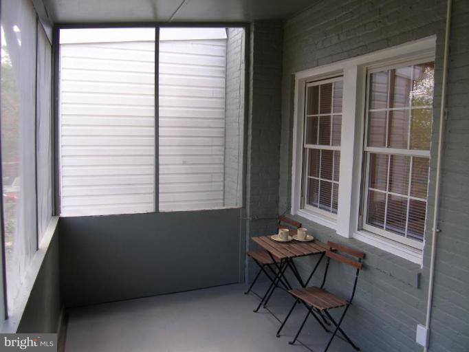 2111 2nd Street Northwest Washington, DC 20001 - Photo 15 of 17 Screened Porch off Kitchen