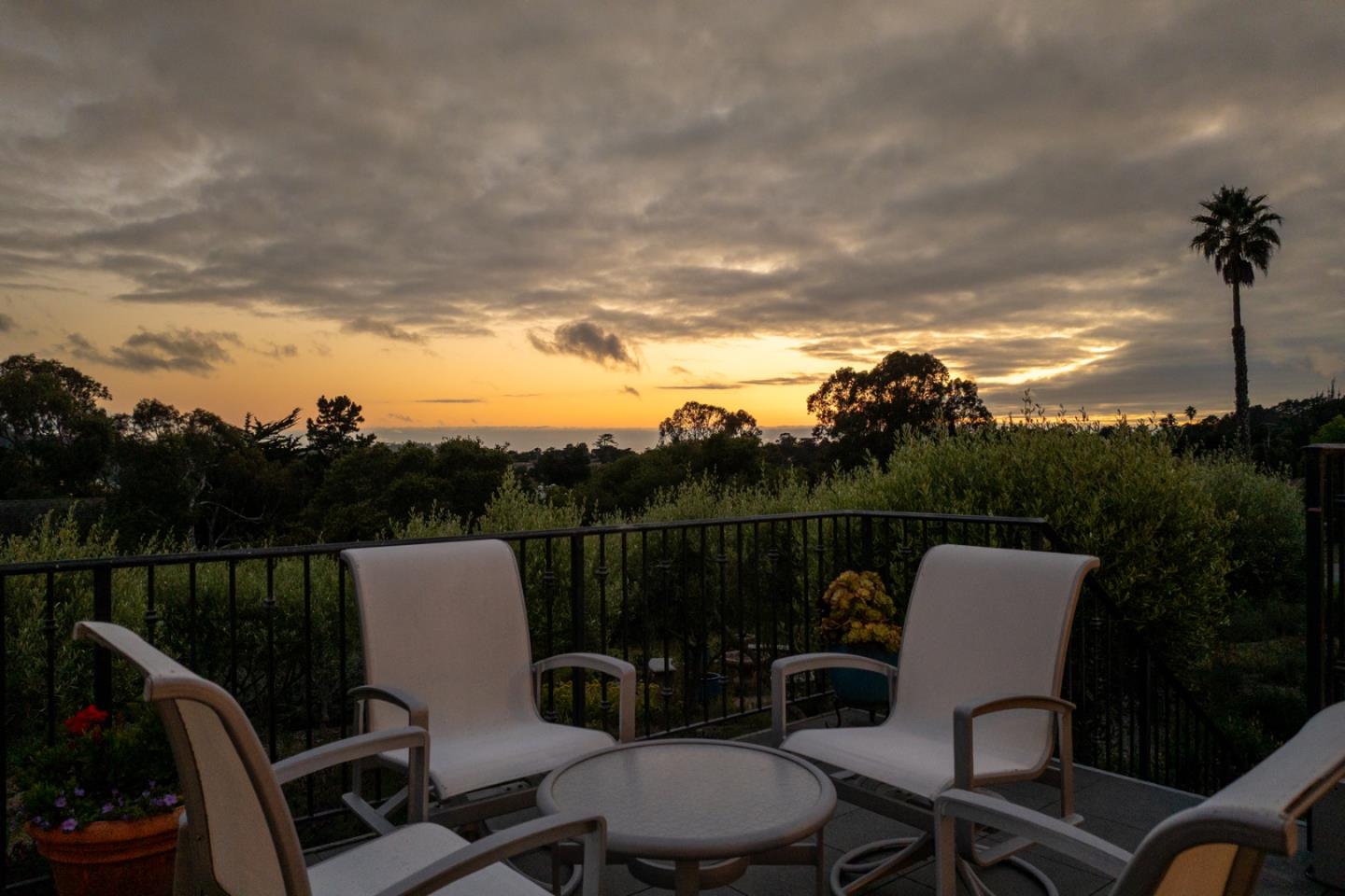 25987 Rio Vista Drive Carmel, CA 93923 - Photo 20 of 21 a view of a chair and table in the balcony