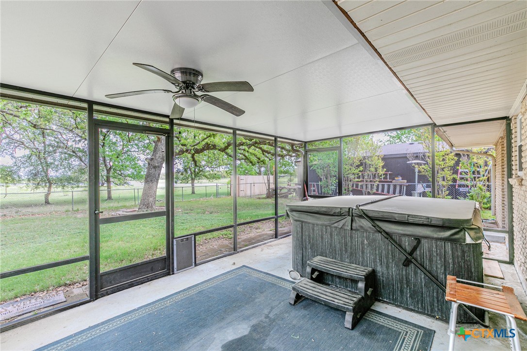 2411 Osage Road Gatesville, TX 76528 - Photo 20 of 26 Covered back patio area ideal for outdoor seating
