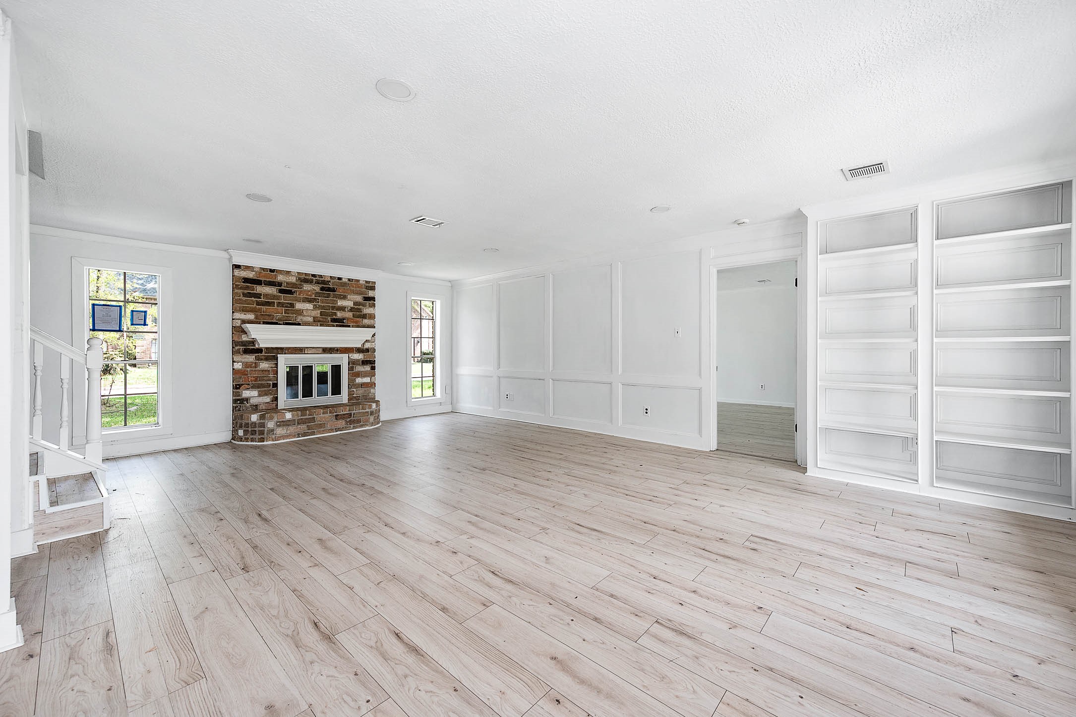 17627 Terrawren Lane Spring, TX 77379 - Photo 10 of 30 wooden floor in an empty room with a window