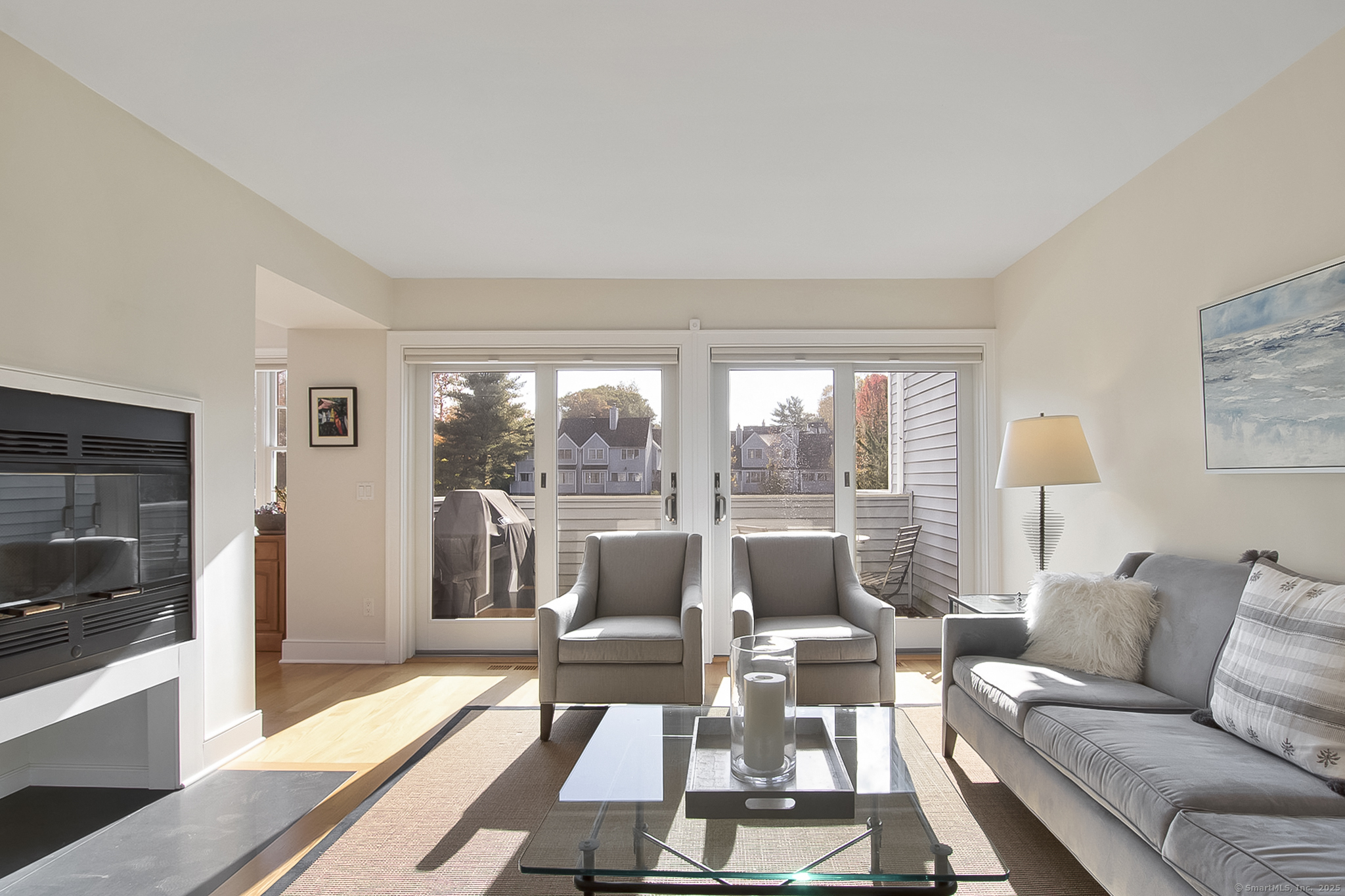 20 Wilton Crest, Unit 20 Wilton, CT 06897 - Photo 11 of 40 a living room with furniture and a fireplace
