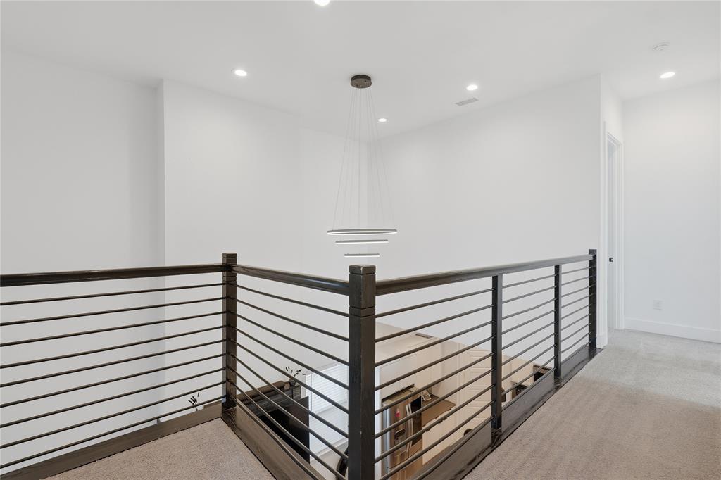 3316 Nomas Street Dallas, TX 75212 - Photo 15 of 27 a view of a hallway with stairs