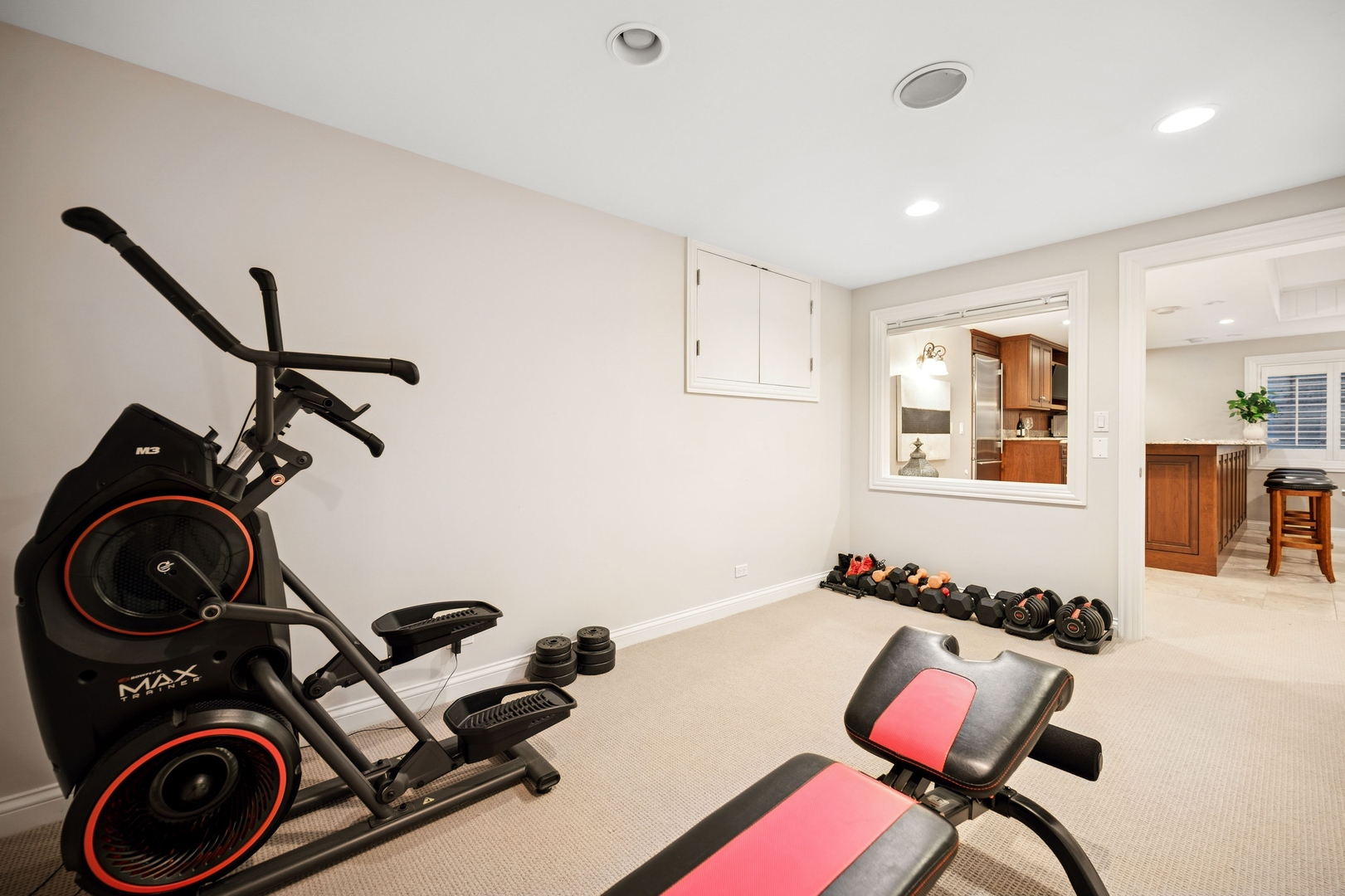 1725 Annapolis Drive Glenview, IL 60026 - Photo 29 of 38 a view of a room with gym equipment