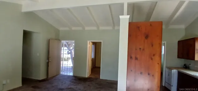 a view of a bathroom with a sink