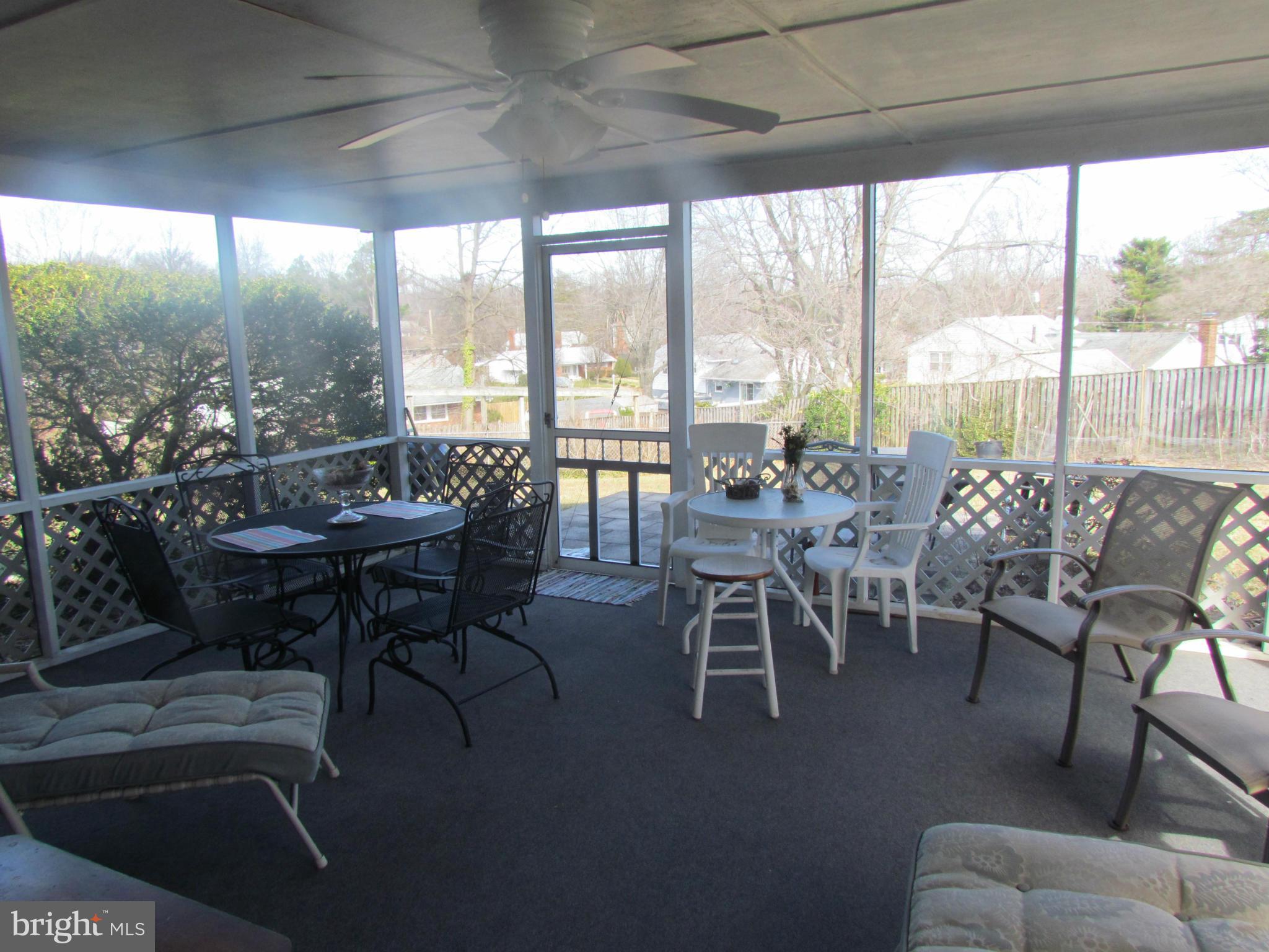 5208 Columbia Road Springfield, VA 22151 - Photo 18 of 22 Interior, Screened-in Porch