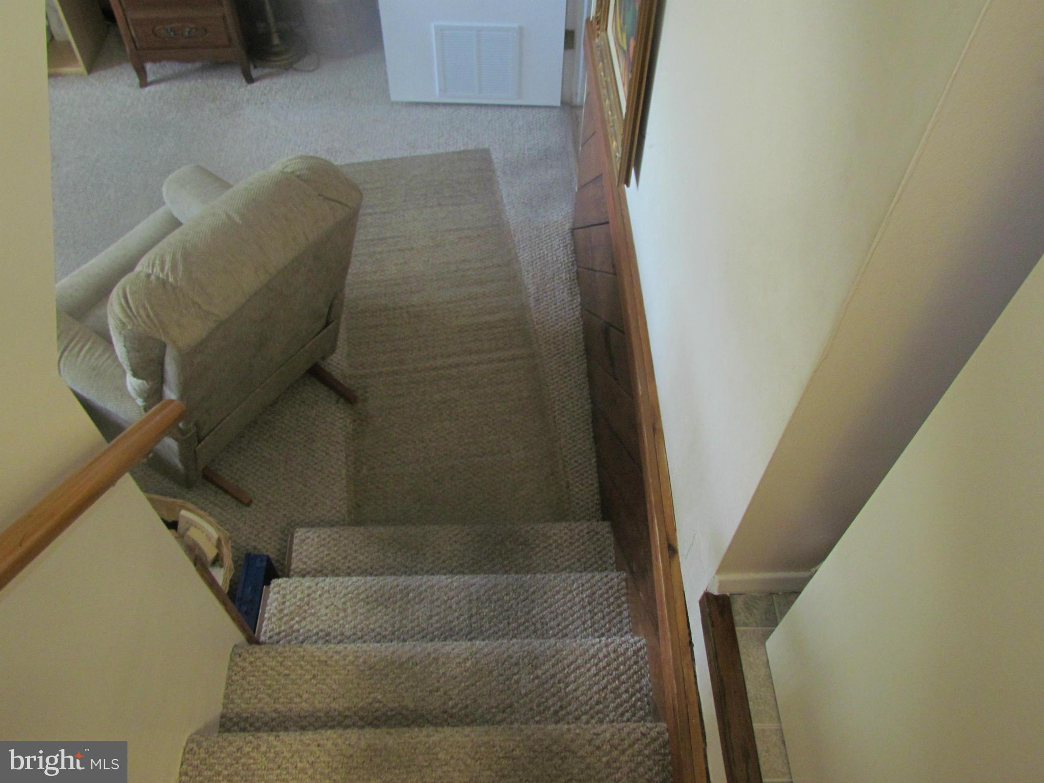 5208 Columbia Road Springfield, VA 22151 - Photo 9 of 22 Stairs to Family Room