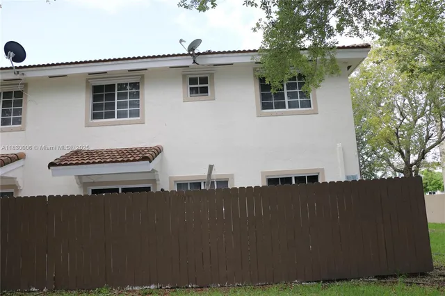 a view of a house with a balcony