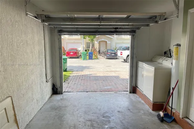 a view of storage and utility room