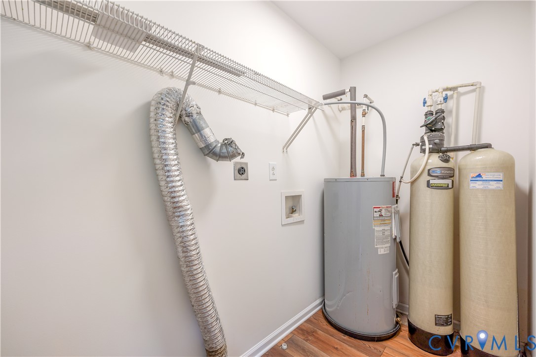 5 Walters Way Bumpass, VA 23024 - Photo 20 of 28 a view of walk in closet with clothes and shoes