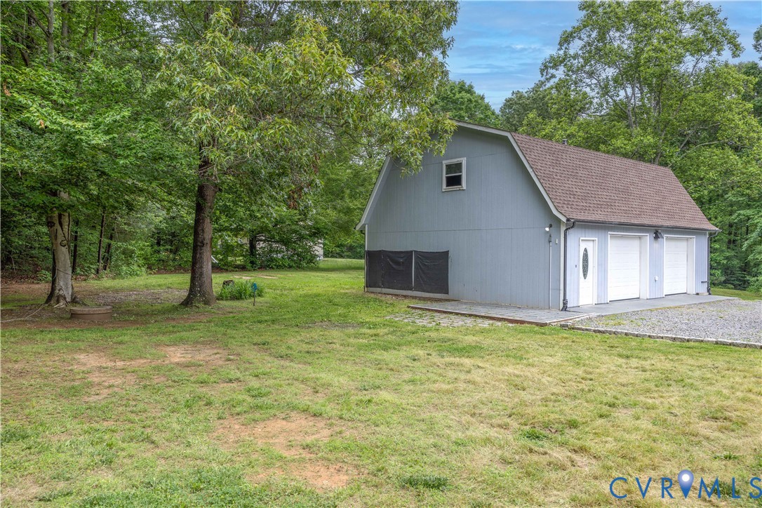 5 Walters Way Bumpass, VA 23024 - Photo 26 of 28 a house with huge green field in front of it