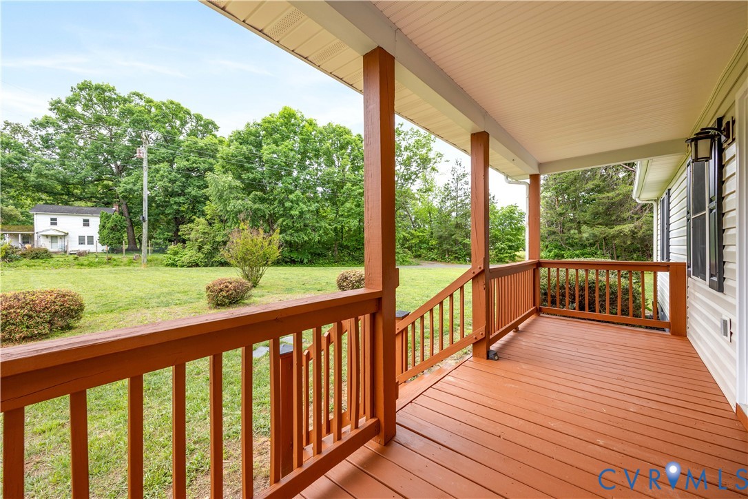5 Walters Way Bumpass, VA 23024 - Photo 4 of 28 a view of a two chairs in the deck