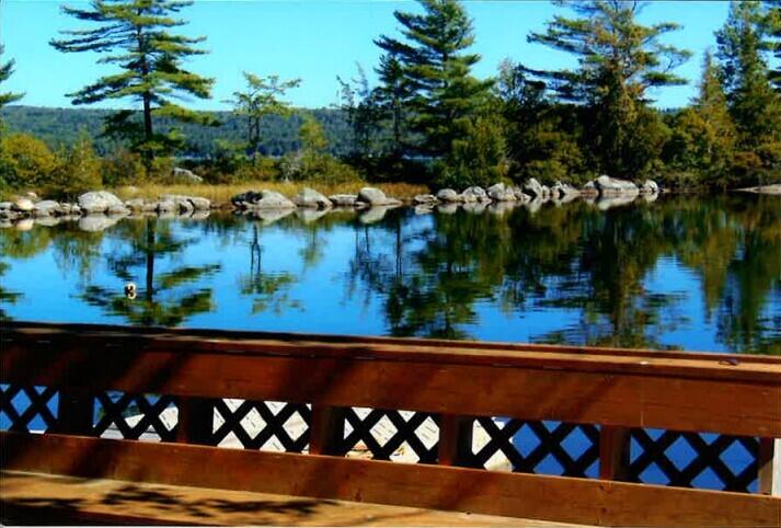 937 Macomber Mill Road Eastbrook, ME 04634 - Photo 8 of 16 Sandy Dock Deck View