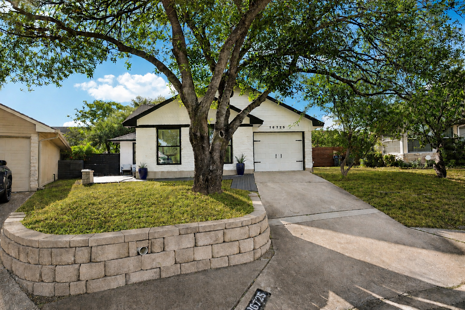 16725 Whitebrush Loop Austin, TX 78717 - Photo 1 of 32 Private cul-de-sac with professional, upgraded, and large patio modern front door