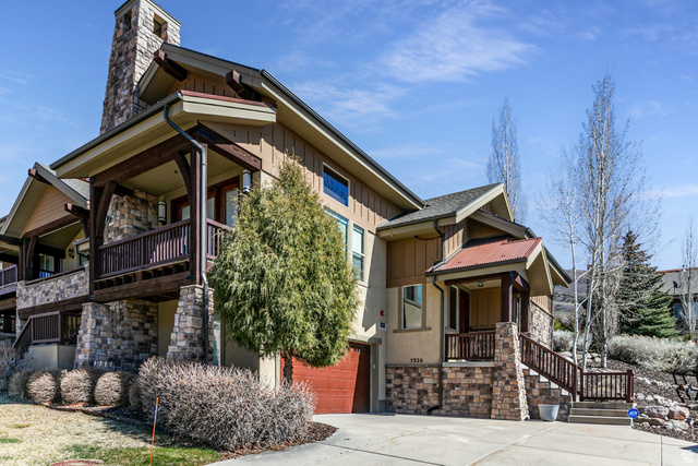 5326 North Oldgate Road Heber City, UT 84032 - Photo 5 of 32 Stone and siding exterior with a prominent stone chimney