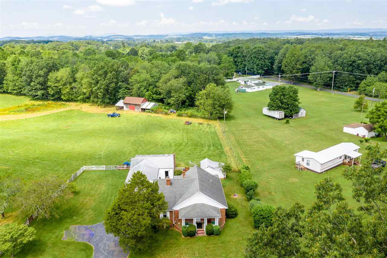 4159 Cold Springs Road Raphine, VA 24472 - Photo 35 of 39 an aerial view of a house with pool garden and outdoor seating