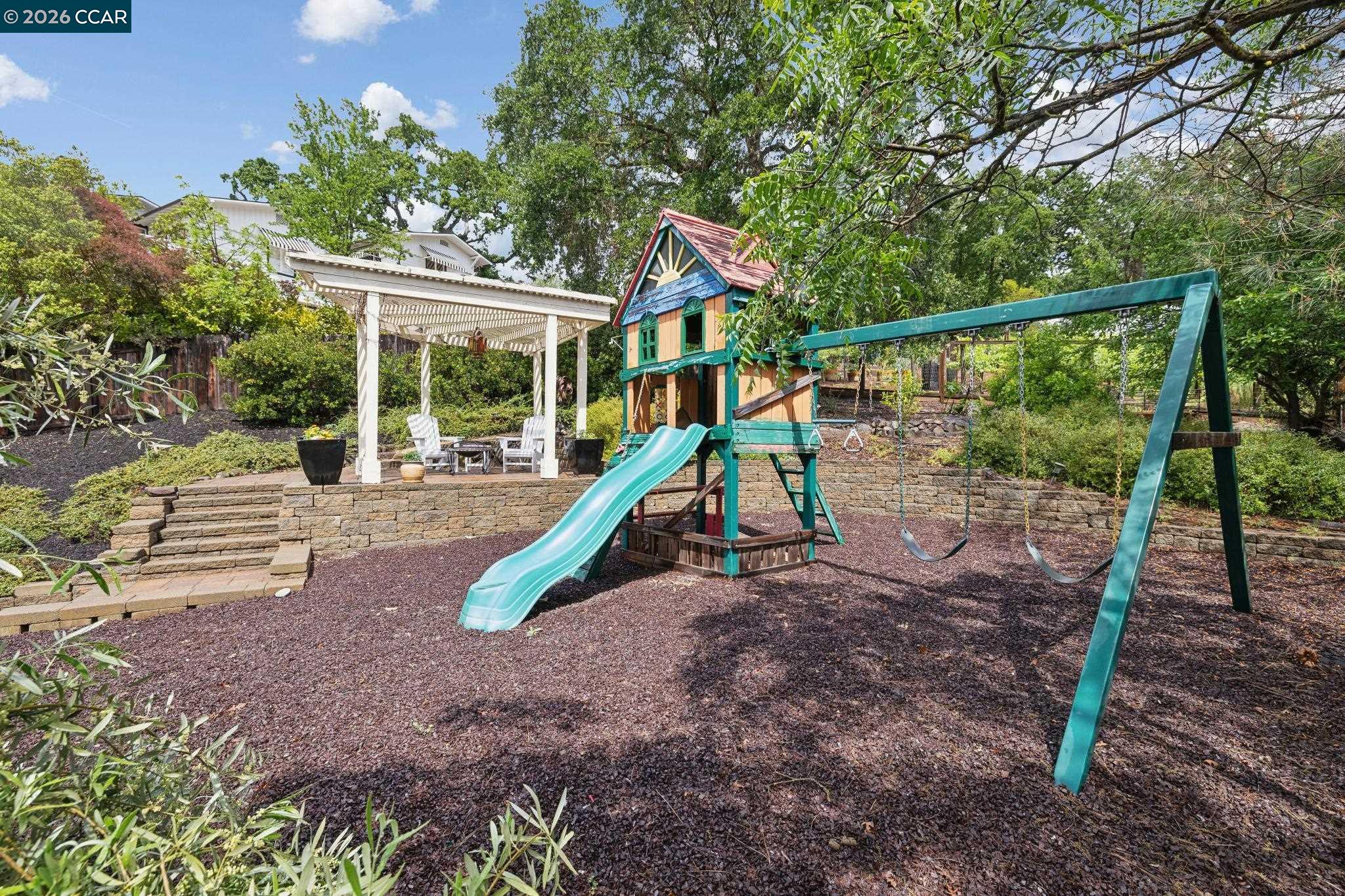 1980 Meadow Road Walnut Creek, CA 94595 - Photo 48 of 59 a view of a house with a yard