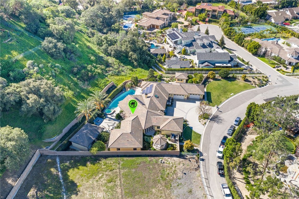 1450 North Nicky Way Orange, CA 92869 - Photo 64 of 64 an aerial view of residential houses with outdoor space