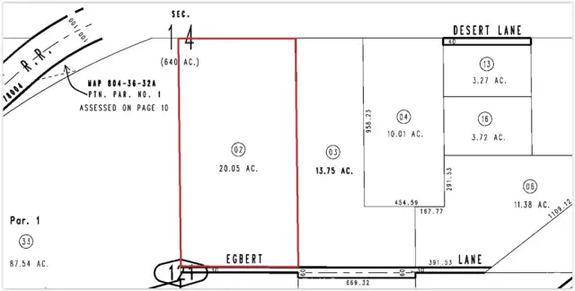 $65,000 | 0 Egbert, Helendale, CA 92342