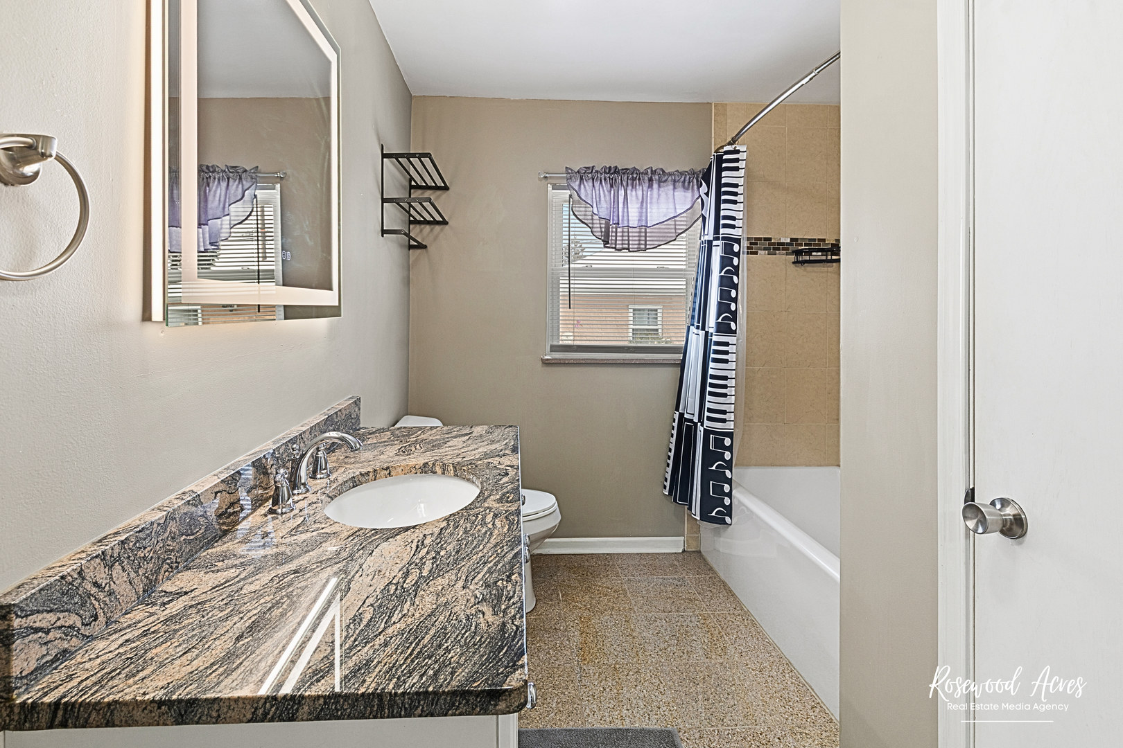 580 Enos Avenue Kankakee, IL 60901 - Photo 15 of 22 a bathroom with a sink and mirror with bathtub