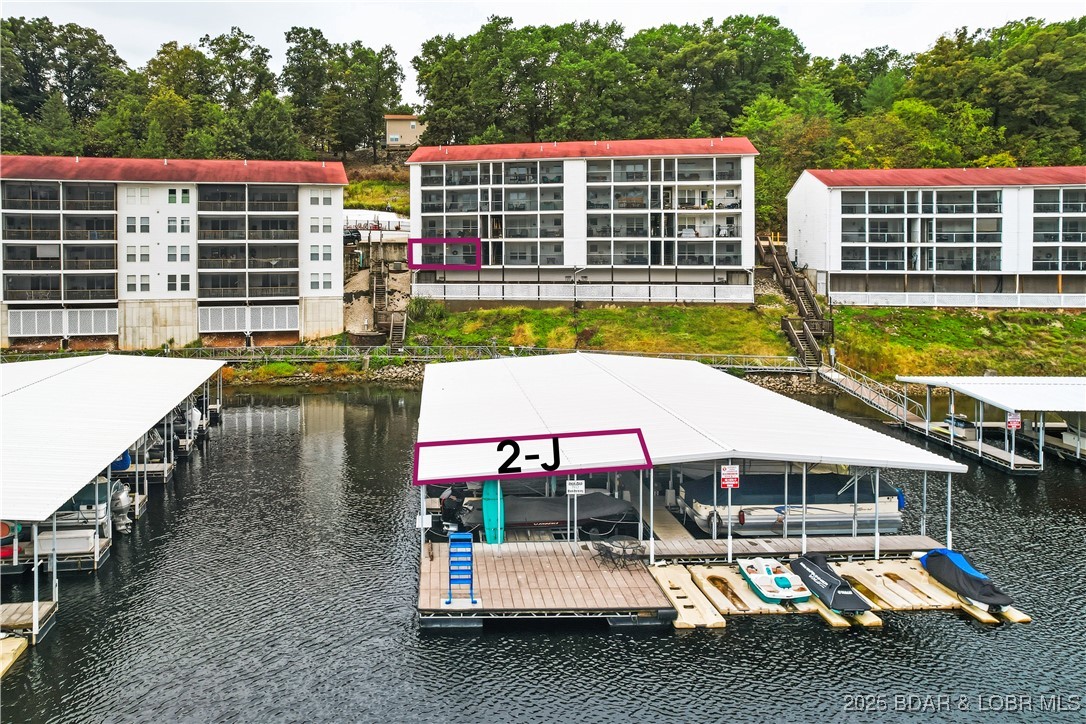 40 Lighthouse Road, Unit 3104 Lake Ozark, MO 65049 - Photo 4 of 33 Your dock is directly in front of your building.