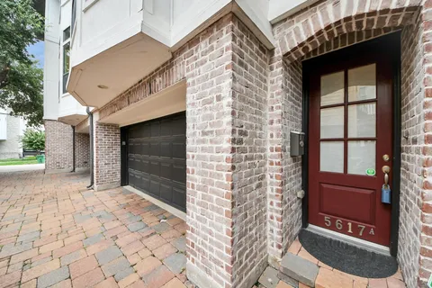 a view of front door