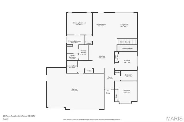 $469,000 | 625 Aspen Trace Drive, St. Peters, MO 63376