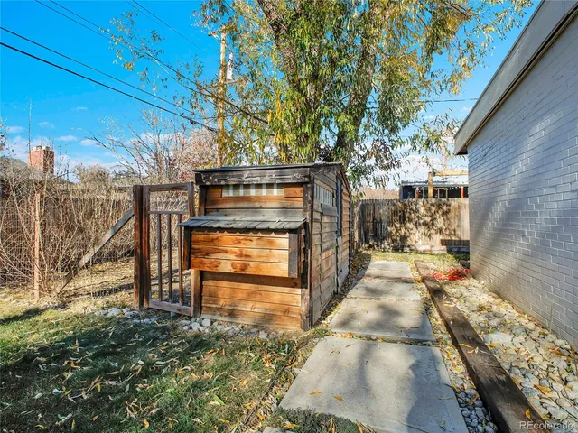 a view of swimming pool with an outdoor space