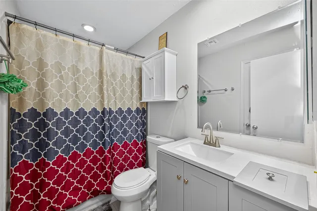 a bathroom with a sink and a toilet