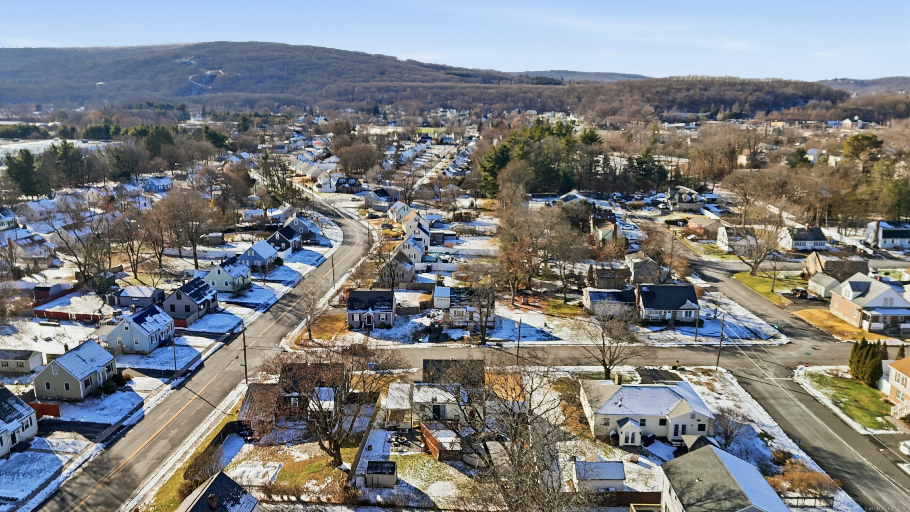 103 Benham Street Bristol, CT 06010 - Photo 37 of 39 an aerial view of residential houses and outdoor space