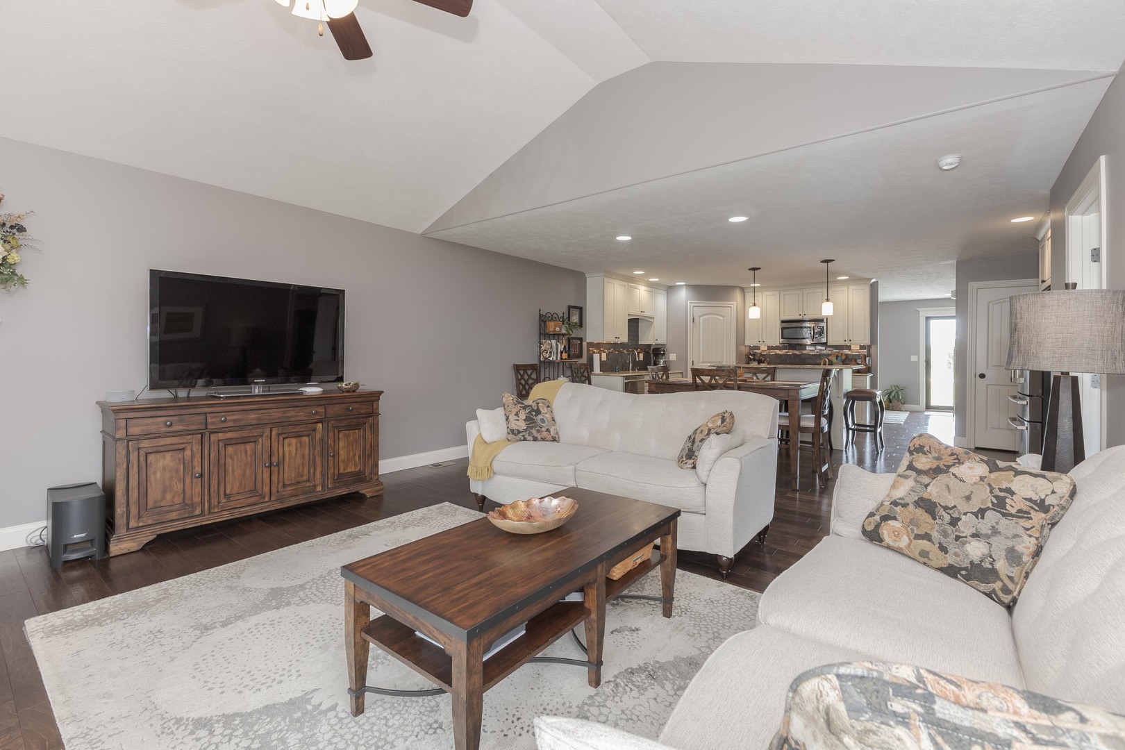2610 Shepard Road Normal, IL 61761 - Photo 14 of 46 a living room with furniture and a flat screen tv