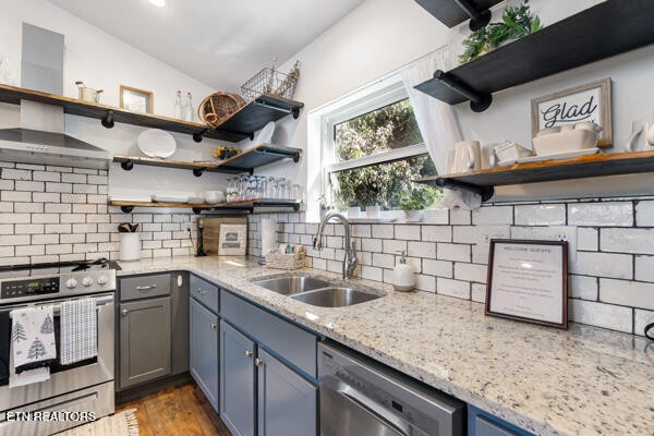 667 Turkey Nest Road Gatlinburg, TN 37738 - Photo 10 of 29 a kitchen with stainless steel appliances granite countertop a sink stove and cabinets