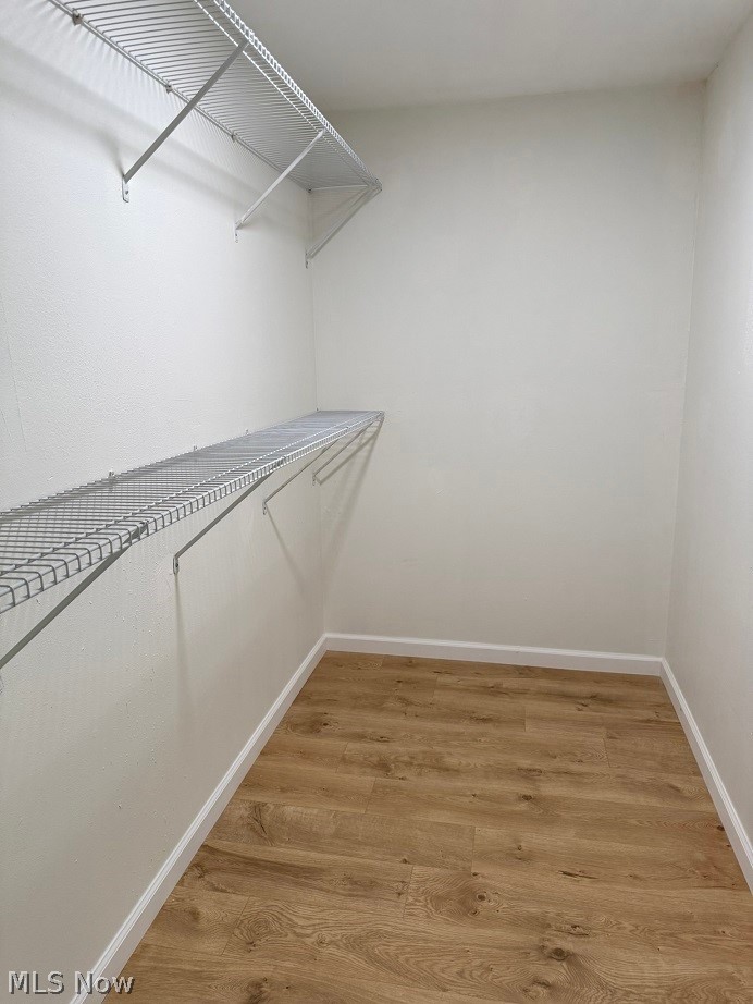 144 Aberdeen Road Steubenville, OH 43953 - Photo 26 of 34 Walk in closet featuring light wood-type flooring