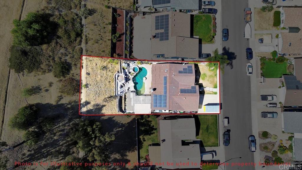 10447 Cadwell Road Santee, CA 92071 - Photo 28 of 32 an aerial view of residential houses with outdoor space