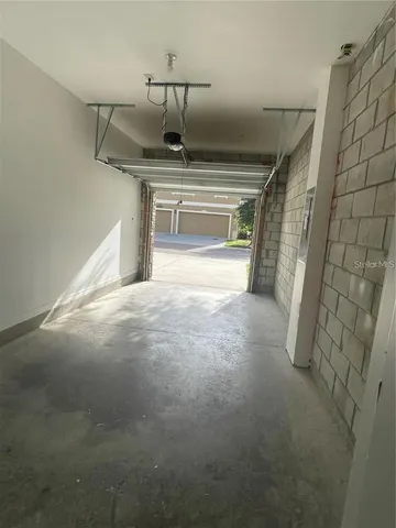 a view of storage and utility room