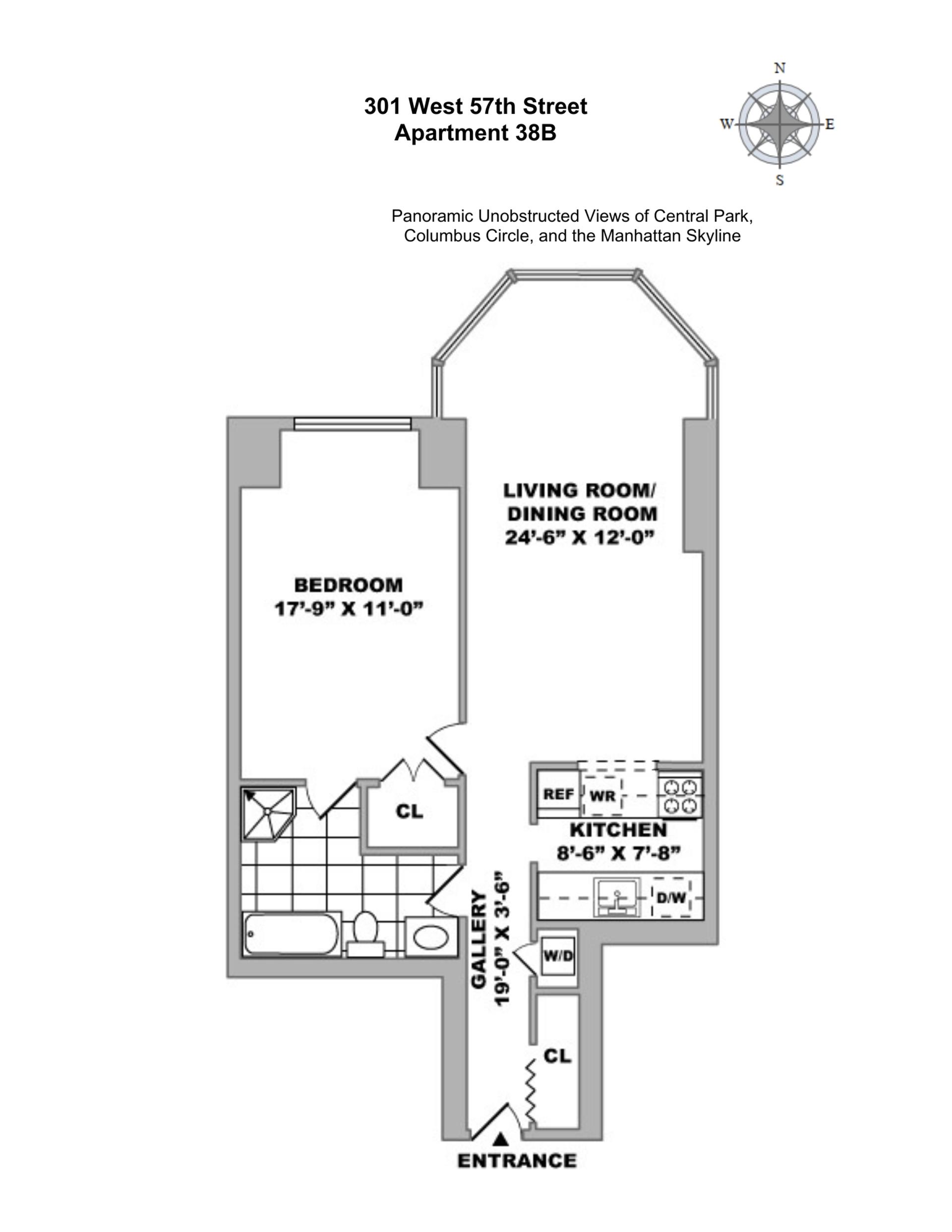 301 West 57th Street, Unit 38B Manhattan, NY 10019 - Photo 17 of 17 unknown