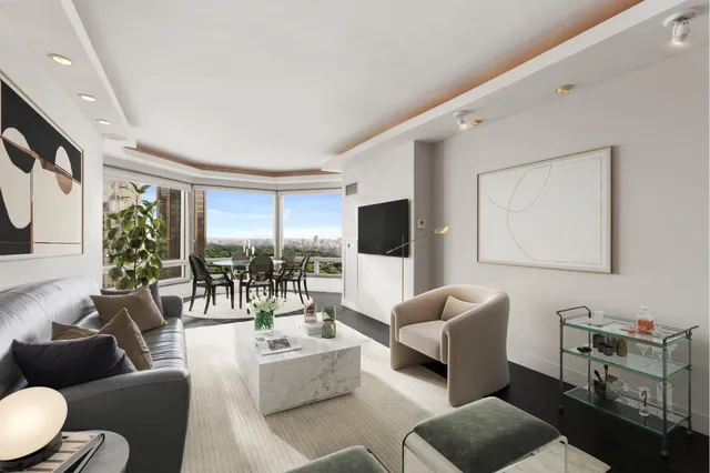 a view of a balcony and table